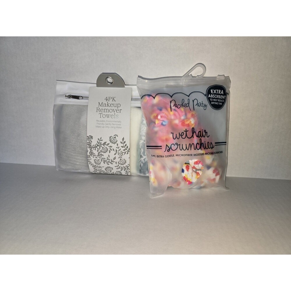 Girlie Pop Bundle Makeup Towel Remover And Towel Scrunchies